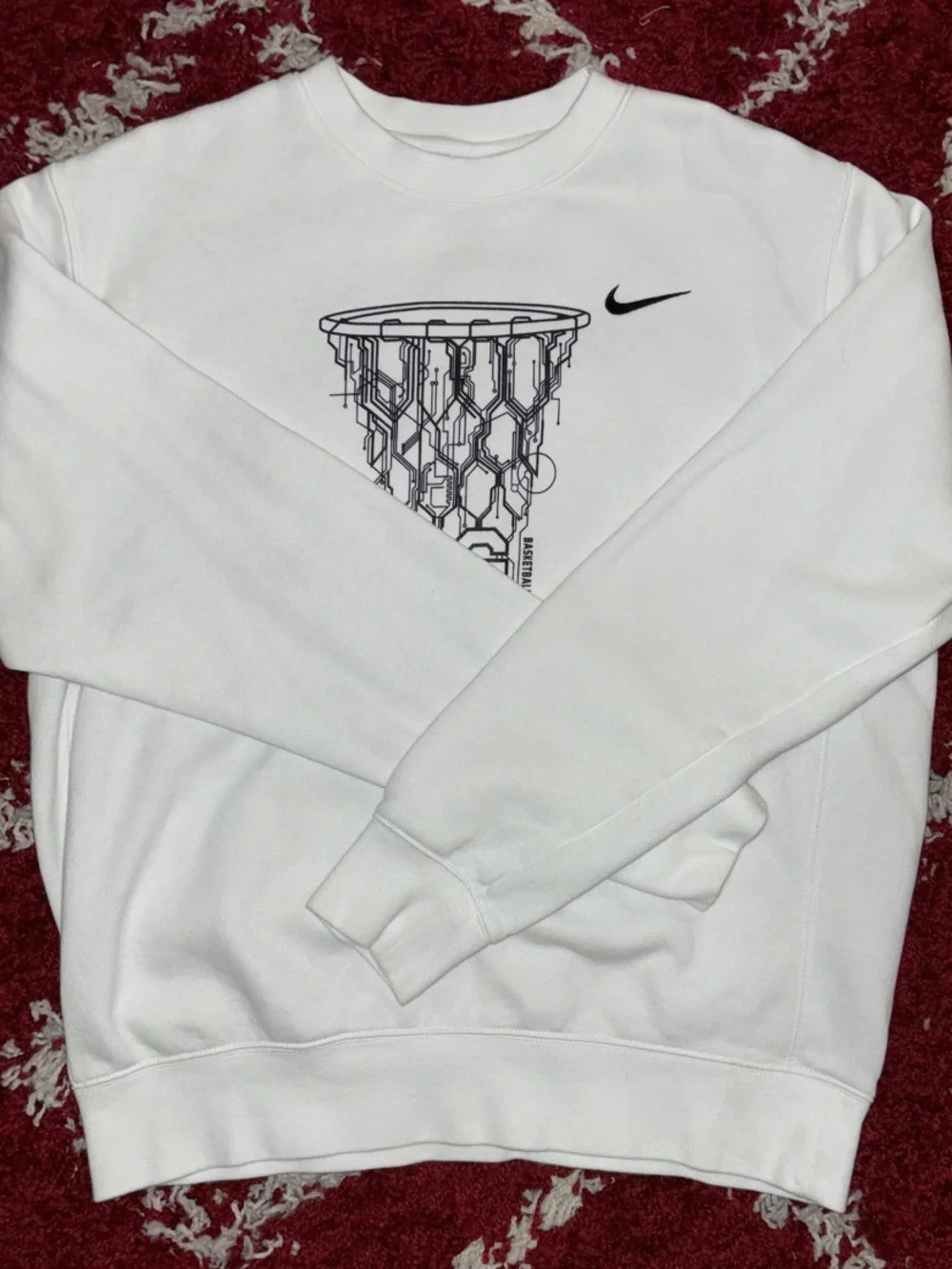 Nike Georgetown Hoyas Basketball Graphic Crewneck Sweatshirt - Medium